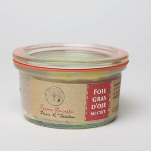 Ferme Lacoste - Foie Gras d'oie entier Mi-cuit 130 gr